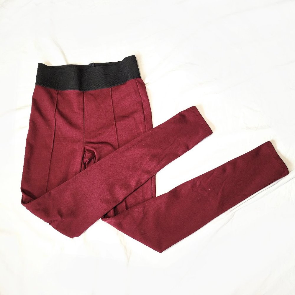3/$20 Metaphor Maroon Leggings